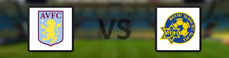 Aston Villa - Maccabi Tel Aviv odds, speltips, resultat i Europa League