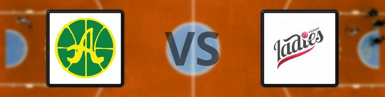 Alvik BBK - Visby odds, speltips, resultat i Basketligan damer