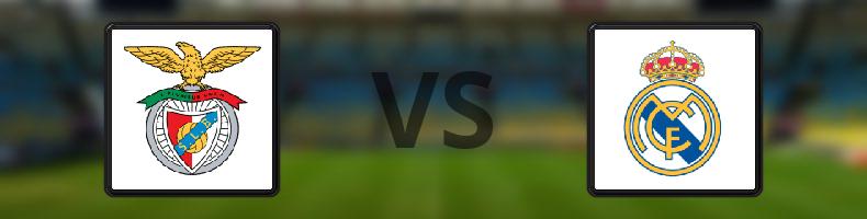Benfica - Real Madrid odds, speltips, resultat i Champions League