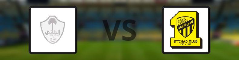 Al Taee - Al Ittihad odds, speltips, resultat i Saudi Pro League