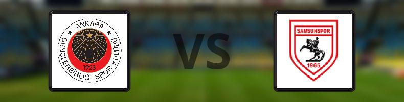 Gençlerbirligi - Samsunspor odds, speltips, resultat i Süper Lig