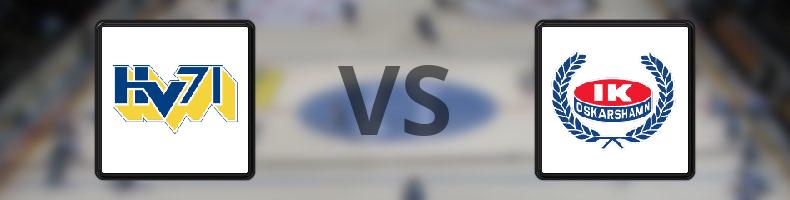 HV71 - Oskarshamn odds, speltips, resultat i Vänskapsmatcher