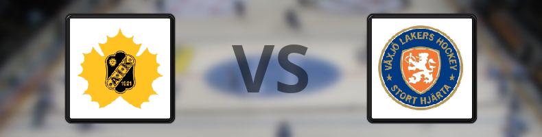 Skellefteå - Växjö Lakers odds, speltips, resultat i SHL