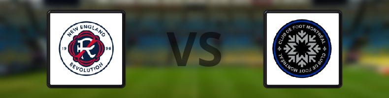 New England Revolution - Montreal Impact odds, speltips, resultat i MLS