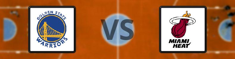 Golden State Warriors - Miami Heat odds, speltips, resultat i NBA