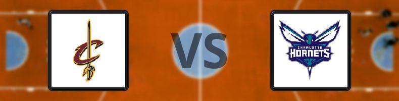 Cleveland Cavaliers - Charlotte Hornets odds, speltips, resultat i NBA