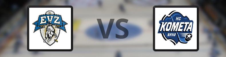 EV Zug - Kometa Brno odds, speltips, resultat i CHL