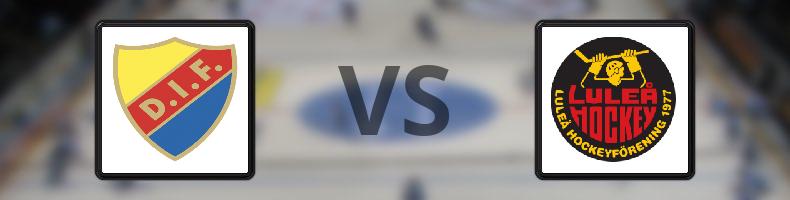 Djurgårdens IF - Luleå HF odds, speltips, resultat i SDHL