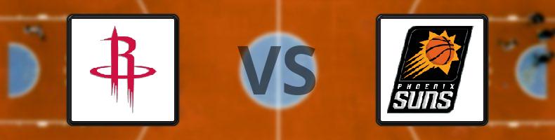 Houston Rockets - Phoenix Suns odds, speltips, resultat i NBA
