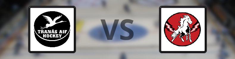 Tranås AIF IF - Vita Hästen odds, speltips, resultat i HockeyEttan