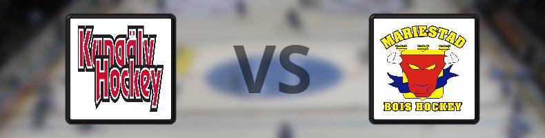Kungälvs IK - Mariestad odds, speltips, resultat i HockeyEttan