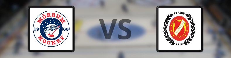 Mörrums GoIS IK - Hanvikens SK odds, speltips, resultat i HockeyEttan