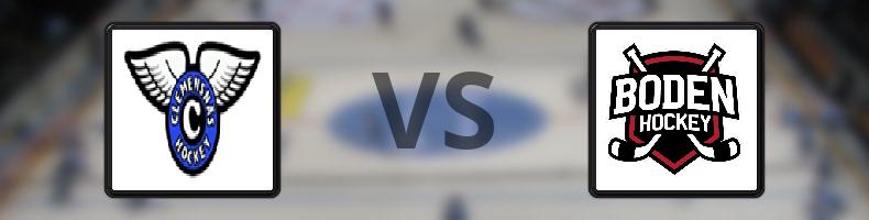 Clemensnäs HC - Bodens HF odds, speltips, resultat i HockeyEttan