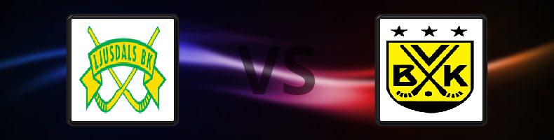Ljusdals BK - Vetlanda BK odds, speltips, resultat i Elitserien