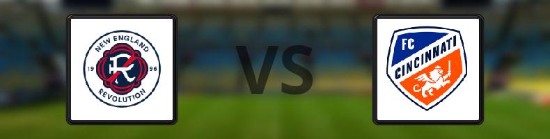 New England Revolution - FC Cincinnati odds, speltips, resultat i MLS