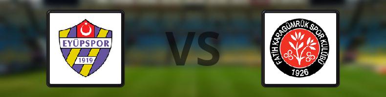 Eyüpspor - Fatih Karagümrük odds, speltips, resultat i Süper Lig