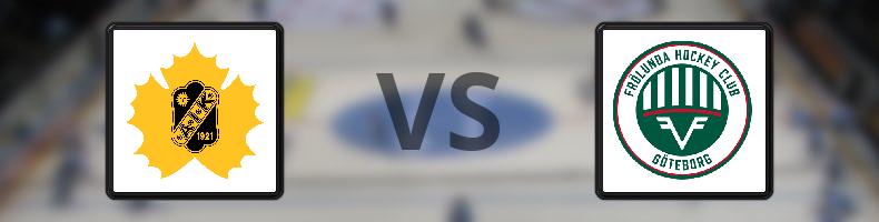 Skellefteå AIK - Frölunda HC odds, speltips, resultat i SDHL