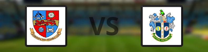 Harrogate Town - Sutton United odds, speltips, resultat i League Two