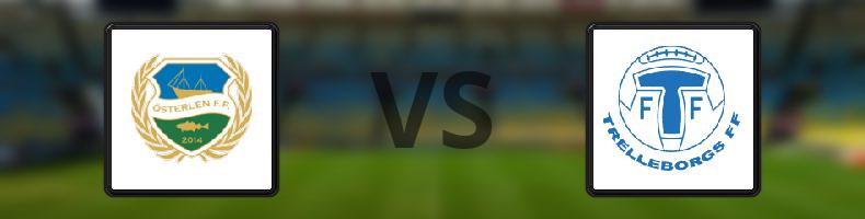 Österlen FF - Trelleborgs FF odds, speltips, resultat i Division 2