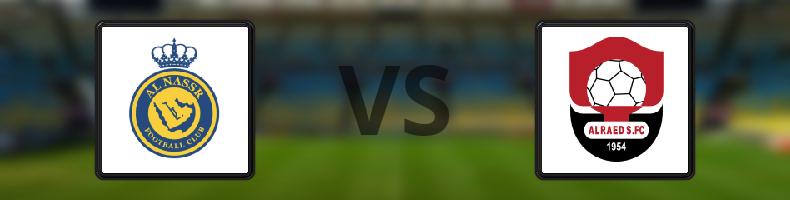 Al Nassr - Al Raed odds, speltips, resultat i Saudi Pro League