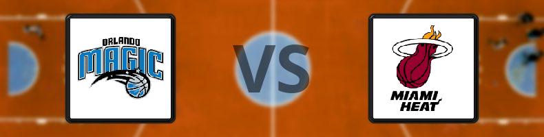 Orlando Magic - Miami Heat odds, speltips, resultat i NBA
