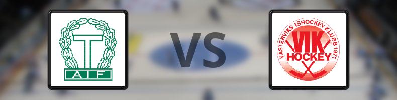 Tingsryd - Västerviks IK odds, speltips, resultat i HockeyEttan