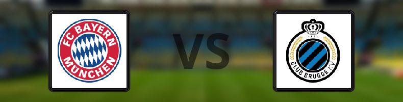 Bayern München - Club Brugge odds, speltips, resultat i Champions League