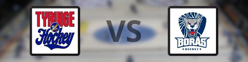 Tyringe SoSS - Borås odds, speltips, resultat i HockeyEttan