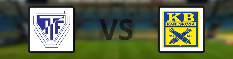 Torstorps IF - KB Karlskoga FF odds, speltips, resultat i Division 3