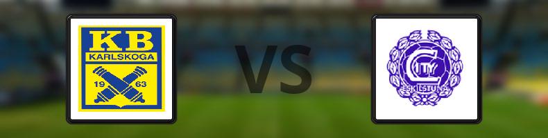 KB Karlskoga FF - IFK Eskilstuna odds, speltips, resultat i Division 3