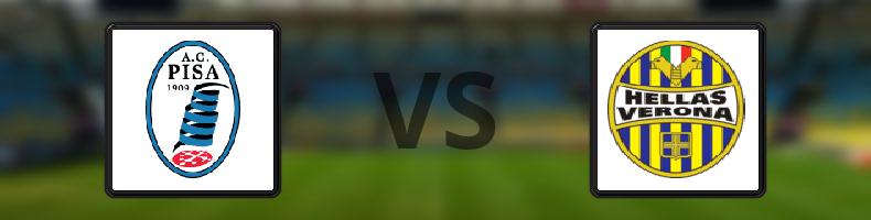 Pisa - Hellas Verona odds, speltips, resultat i Serie A