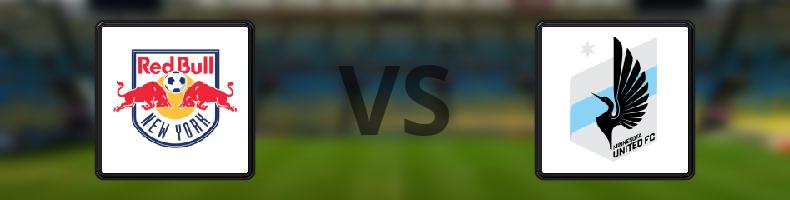 New York Red Bulls - Minnesota United odds, speltips, resultat i MLS