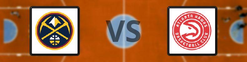 Denver Nuggets - Atlanta Hawks odds, speltips, resultat i NBA