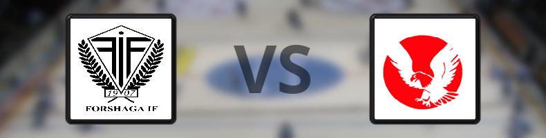 Forshaga IF - Kalix Ungdoms HC odds, speltips, resultat i HockeyEttan