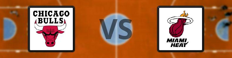 Chicago Bulls - Miami Heat odds, speltips, resultat i NBA