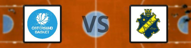 KFUM Östersund Basket - AIK Basket Dam odds, speltips, resultat i Basketligan damer