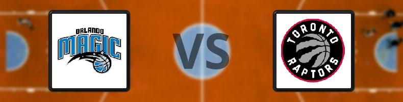 Orlando Magic - Toronto Raptors odds, speltips, resultat i NBA