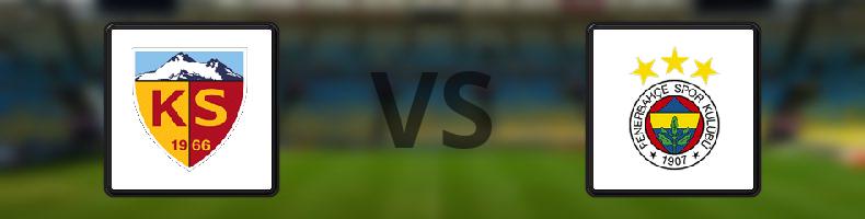 Kayserispor - Fenerbahçe odds, speltips, resultat i Süper Lig