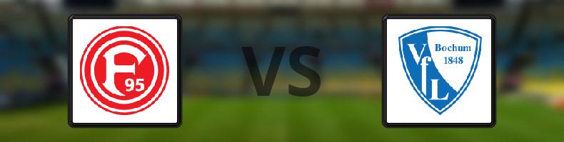 Fortuna Düsseldorf - Bochum odds, speltips, resultat i Bundesliga