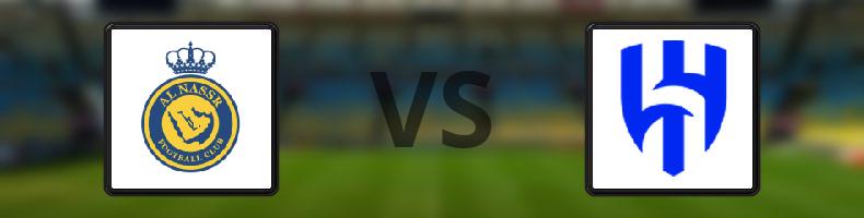 Al Nassr - Al Hilal odds, speltips, resultat i Saudi Pro League