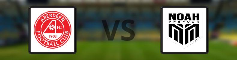 Aberdeen - Noah Artsakh odds, speltips, resultat i Conference League