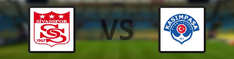 Sivasspor - Kasimpasa odds, speltips, resultat i Süper Lig