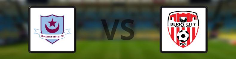Drogheda United FC - Derry odds, speltips, resultat i LOI Premier Division