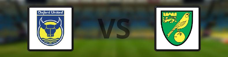 Oxford Utd - Norwich odds, speltips, resultat i EFL Championship