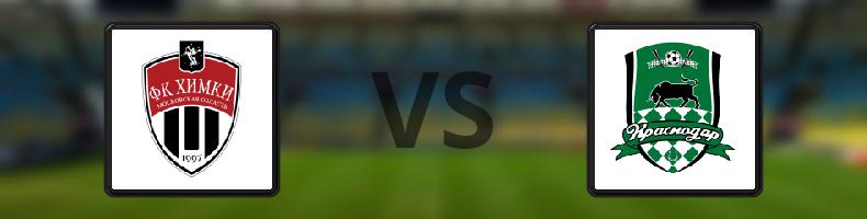 FK Khimki - Krasnodar odds, speltips, resultat i Ryska Premier League