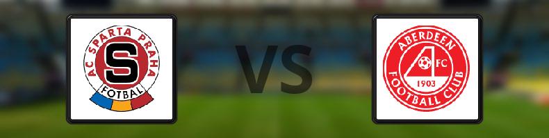Sparta Prag - Aberdeen odds, speltips, resultat i Conference League