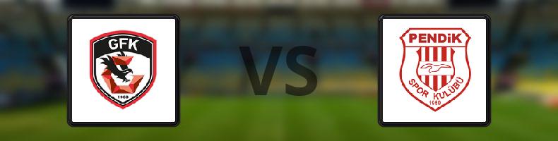 Gazişehir Gaziantep - Pendikspor odds, speltips, resultat i Süper Lig