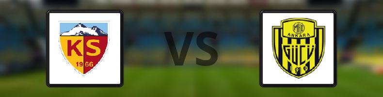 Kayserispor - Ankaragücü odds, speltips, resultat i Süper Lig