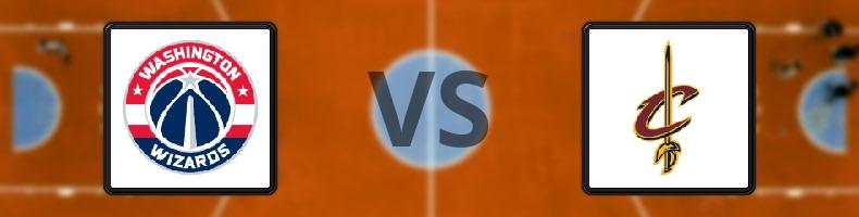 Washington Wizards - Cleveland Cavaliers odds, speltips, resultat i NBA