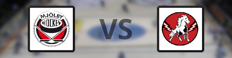 Mjölby HC - Vita Hästen odds, speltips, resultat i HockeyEttan